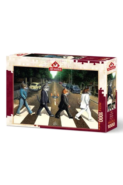 Art Puzzle Kedi Yolu - 1000 Parça 5193