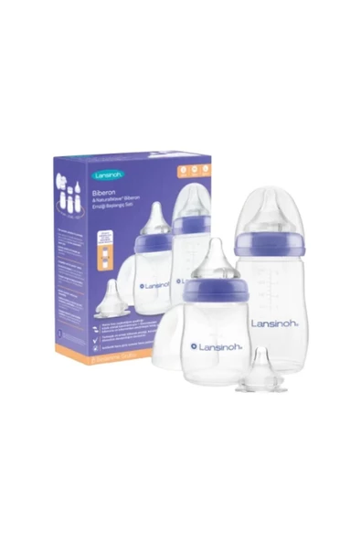 LANSINOH Natural Wave Biberon Başlangıç Seti