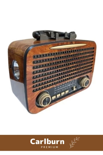 Kaliteli Yüksek Sesli Retro Nostalji Bluetooth Bağlantılı Usb Sd Kart Radyo Mp3 Player Müzik Kutusu - 2