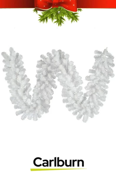 Premium Doğal Görünümlü Dekoratif Yeni Yıl Noel Yılbaşı Çam Ağacı Süsü Garland Büyük Boy 10 Metre - 2