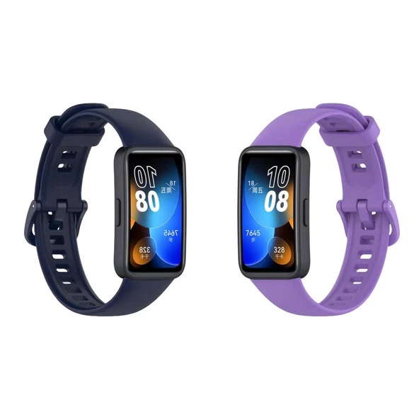 Huawei Band 7 Uyumlu 2'li Kordon Seti - 5
