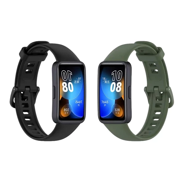 Huawei Band 7 Uyumlu 2'li Kordon Seti - 4