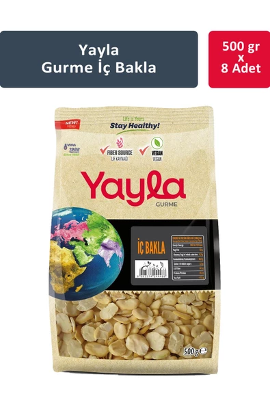 Yayla Gurme İç bakla 500 gr x 8 Adet