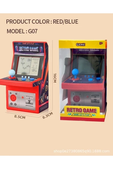 Toycraft Oyun Konsolu Masa Tipi Xy9020a Nostalji Retro Arcade Oyun - 2
