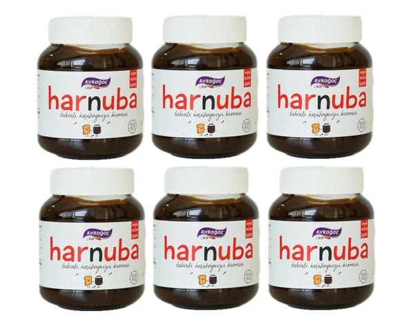 KIRKAĞAÇ Harnuba Tahinli Keçiboynuzu Kreması 350 Gr 6 Adet