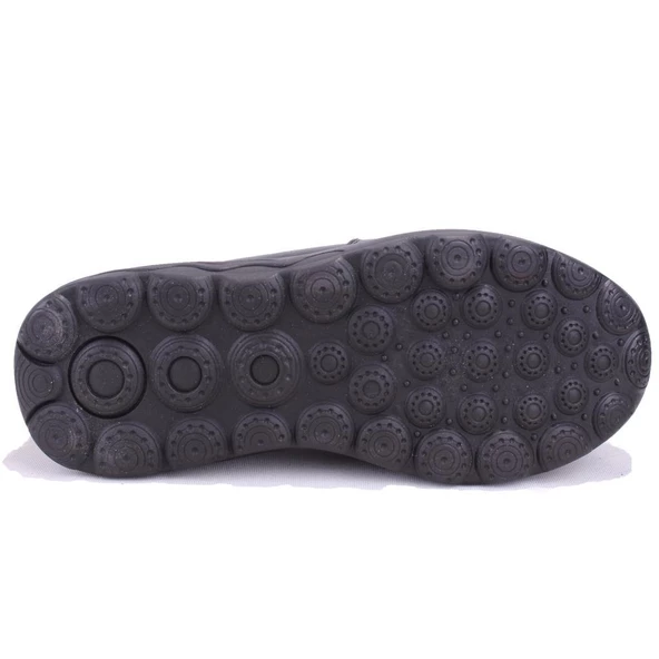 Dagoster DZA32-314 Siyah Ortopedik Günlük Deri Kadın Ayakkabı - 4