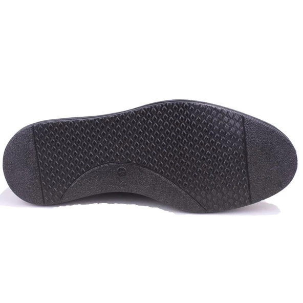 Dagoster DMA08-1800DG Siyah Poliüretan Taban Klasik Erkek Deri Ayakkabı - 4