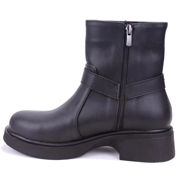 Dagoster DZA07-115307 Siyah Günlük Düz Taban Spor Kadın Bot - 3