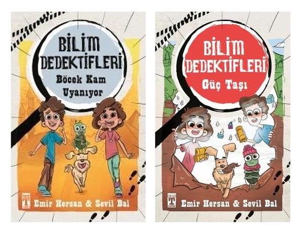 Bilim Dedektifleri Seti 2 Kitap (Böcek Kam Uyanıyor + Güç Taşı)