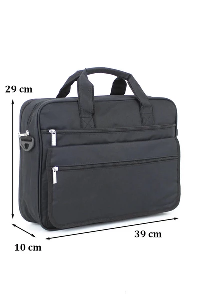 15.6 inç Siyah Laptop Evrak Çantası - 2