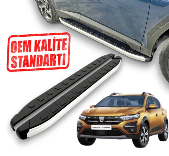 SANDERO ARACA ÖZEL YAN BASAMAK 2021 2022 2023 2024 2025 ALYNS ürün görseli 1