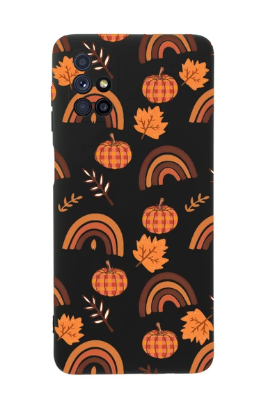 Samsung M51 Uyumlu Sonbahar Desenli Premium Silikonlu Telefon Kılıfı ürün görseli