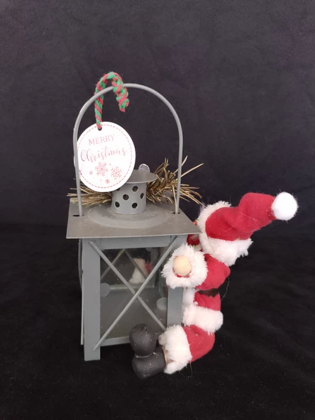 Led ışıklı pilli tasarım obje - 2