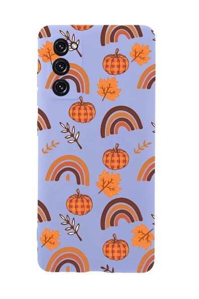 Samsung S20 Fe Uyumlu Sonbahar Desenli Premium Silikonlu Telefon Kılıfı - Resim 2