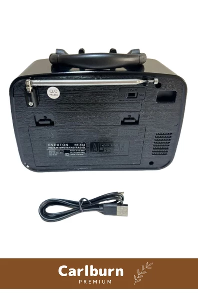 Kaliteli Yüksek Sesli Retro Nostalji Bluetooth Bağlantılı Usb Sd Kart Radyo Mp3 Player Müzik Kutusu - 3