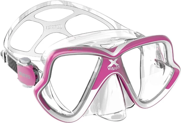 Mares X-Vision Mid 2.0 Scuba Dalış Maskesi Pembe