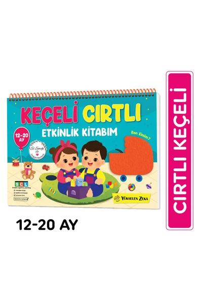 12-20 Ay İlk Cırt Cırtlı - Keçeli Etkinlik Kitabım