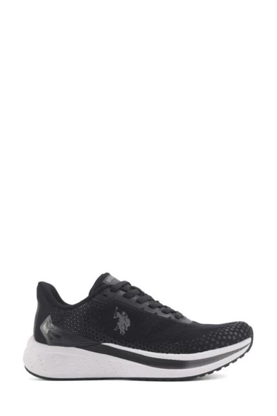 U.S. Polo Assn. BLAKE 4PR 101812179 Erkek Spor Ayakkabı Siyah K.Gri 40-45