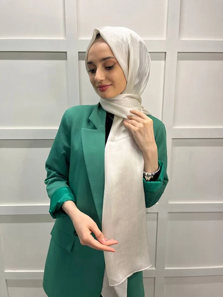 Madame Polo Janjan, Janjanlı Şifon Şal 00823  TAŞ ürün görseli