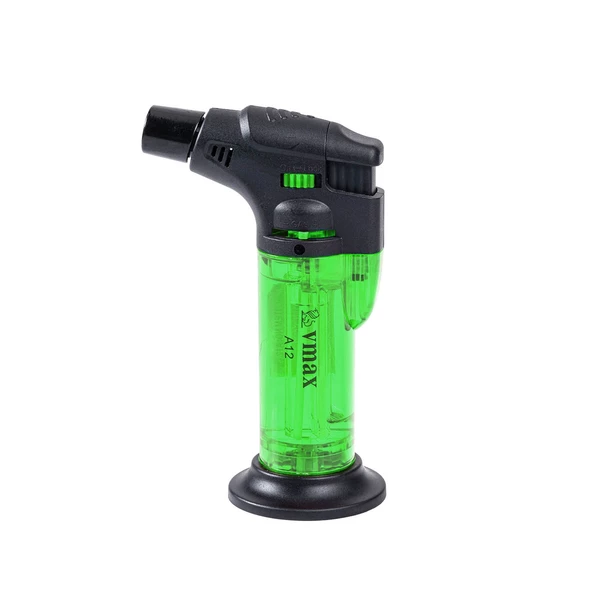 Doldurulabilir Pürmüz Çakmak - Torch - Metal Başlıklı - A12 - Yeşil ürün görseli 1