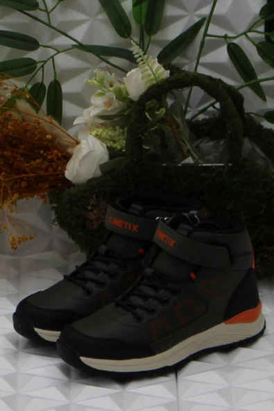 Kinetix Edras Hı Haki Rahat Orijinal Ürün Kaymaz Taban Erkek Çocuk Bot - Resim 3