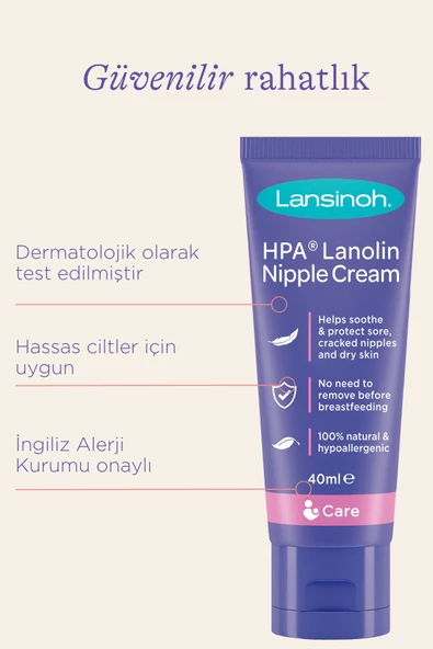 LANSINOH Göğüs Ucu Çatlak Kremi 40ml - 5