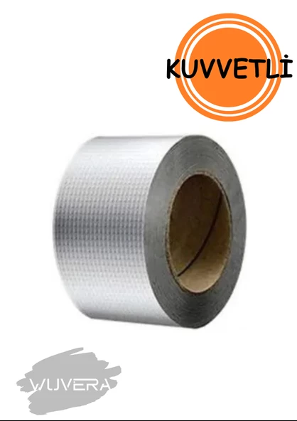 WuVera Süper Güçlü Su Sızdırmaz Çamur Bant 48mm X 2m Tamir Çatlak Boru Bandı. Çatı Izolasyon Bandı - 48mm x 2m - 4