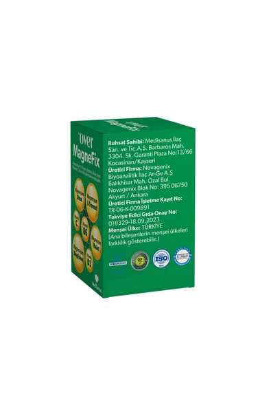 Dr. Over MagneFix 60 Tablet 2 Adet - Resim 4