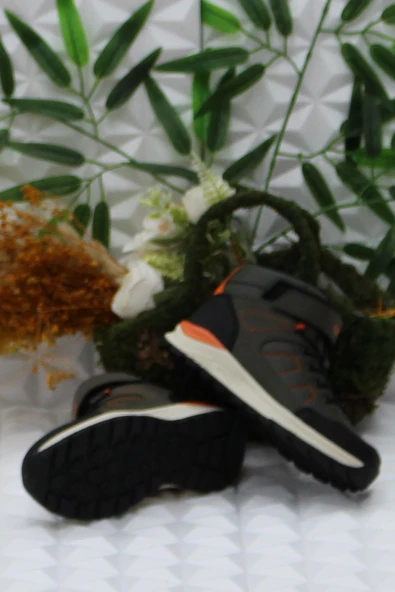 Kinetix Edras Hı Haki Rahat Orijinal Ürün Kaymaz Taban Erkek Çocuk Bot - Resim 5