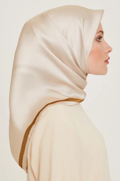 YENİ SEZON - 2024 SONBAHAR KIŞ - DJ SAF İPEK EŞARP 9261D (S)  ( SURA)- 03702 - Resim 3