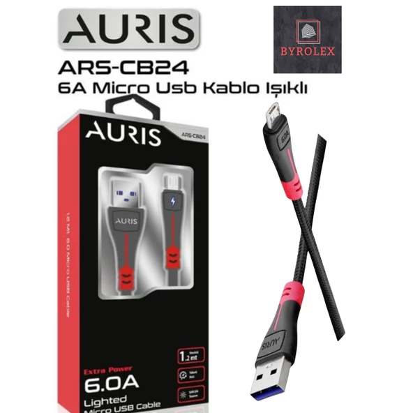 AURIS 6.0A LED IŞIKLI KABLO