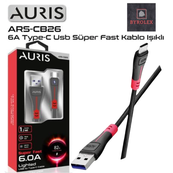 AURIS 6.0A LED IŞIKLI KABLO