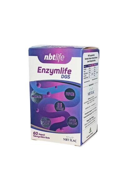 Nbt Life Nbtlife Enzymlfe Dgs 60 Kapsül