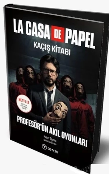 La Case De Papel Kaçış Kitabı - Profesör'ün Akıl Oyunları (Ciltli) (Maske Hediyeli)