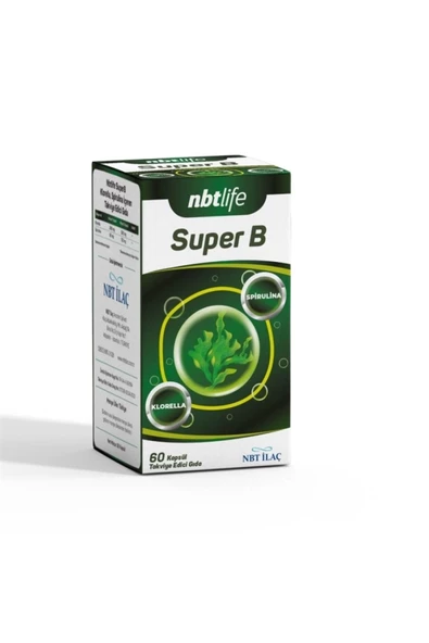 Nbt İlaç Nbt Life Superb Klorella Klorofil 60 Kapsül