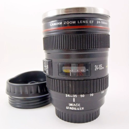 Objektif Görünümlü Termos Bardak - Resim 2