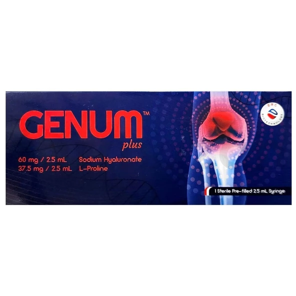 Genum Plus Steril Intra Artiküler Enjeksiyon Sodyum Hyaluronate + L-Proline 60 mg