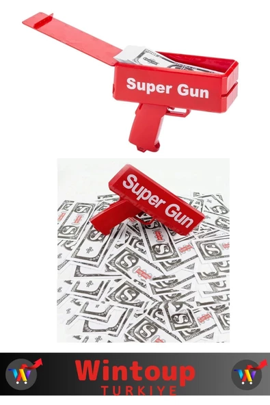 Super Money Gun - Para Saçma Tabancası - 2