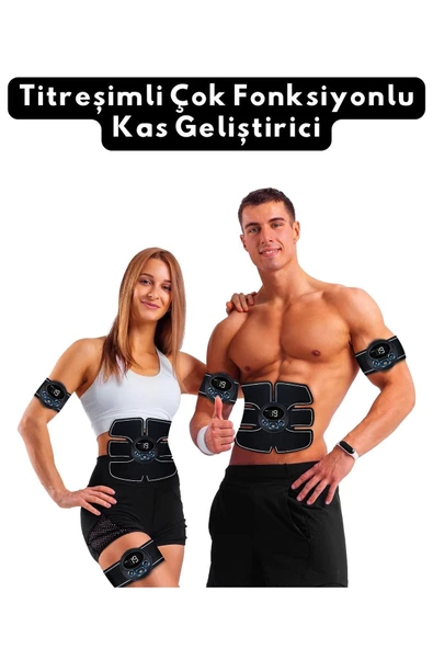 Beauty Mode Karın Kol Bacak Titreşimli Kas Geliştirici Spor Aleti - Resim 2