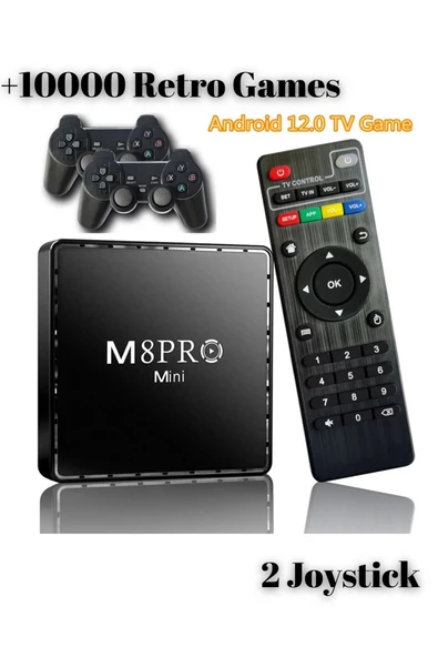 Smart TV Game Stick 4k HD +10000 Nostalji Retro Oyun Sup - 2