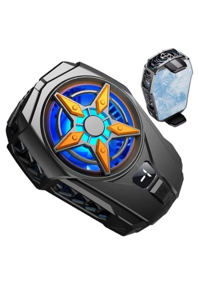 Fanlı Telefon Soğutucu RGB Işıklı Xiaomi Redmi Note 13 Pro Uyumlu - 3