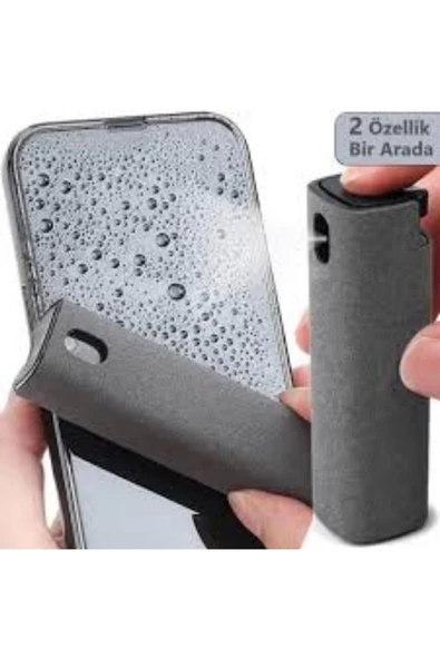 Özel Seri Antibakteriyal Spreyli Süngerli Ekran Temizleme Spreyi Telefon Tablet Ekran Temizleme - 2