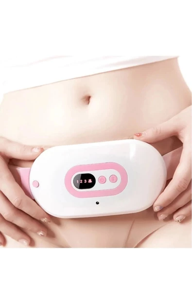 Premium Özel Gün Masaj Kemeri Regl Ağrıları Titreşimli 3 Mod 40-50 Derece Isı Veren Kemer - 2