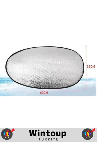Özel Seri Su Geçirmez Kolay Kullanım Dayanıklı Uzun Ömürlü Motosiklet Sele Güneşliği 60*35 Cm - 4