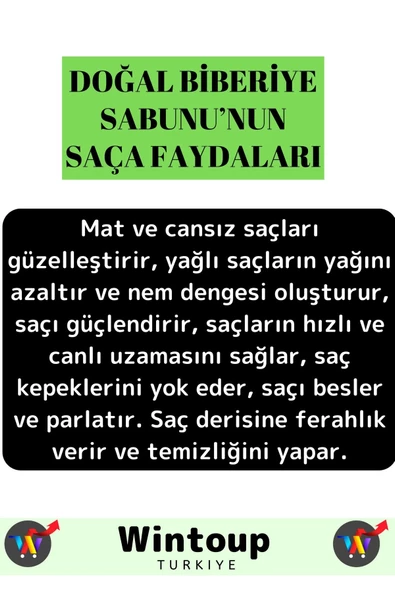 Özel Üretim %100 Doğal Bitkisel Saç Dostu El Yüz Cilt Vücut Organik Biberiye Sabunu 5 Adet - Resim 3