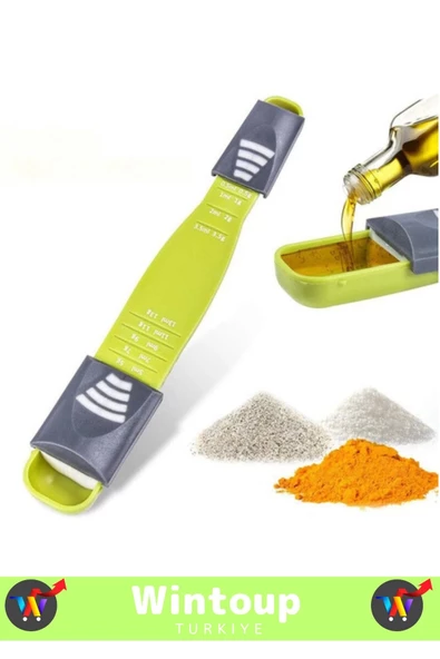 Premium Ölçüm Kaşığı Protein Tozu Gıda Takviyesi Kahve Baharat Hassas Ölçüm Kaşığı 5 Gr/Ml - 4