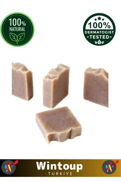 Özel Üretim %100 Doğal Bitkisel Cilt Dostu El Yüz Vücut Cilt Saç Kullanım Argan Yağı Sabunu 2 Adet - Resim 5