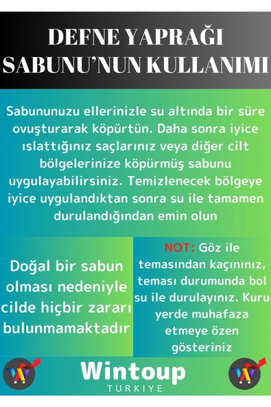 Özel Üretim %100 Doğal Saça Etkili Tüm Vücut İçin Uygun Defne Sabunu 5 Adet - Resim 4