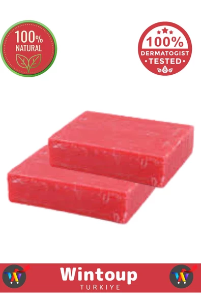 %100 Organik Özel Üretim Bitkisel Güzel Kokulu El Yüz Cilt Vücut Gül Sabunu 1 Adet - 4