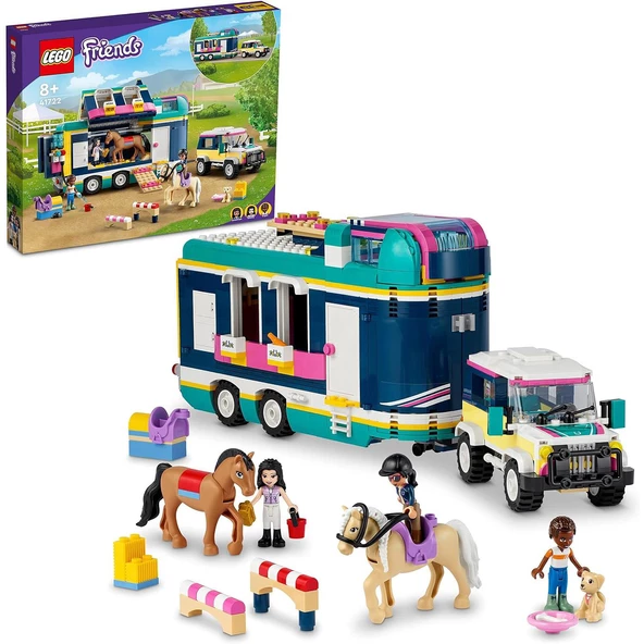 Orjinal Lego Friends At Gösterisi Römorku Lego Friends 41722